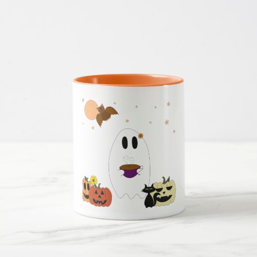 Ghost und Tee-Tasse Tasse (Zentrum)