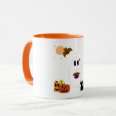 Ghost und Tee-Tasse Tasse (Vorderseite Links)