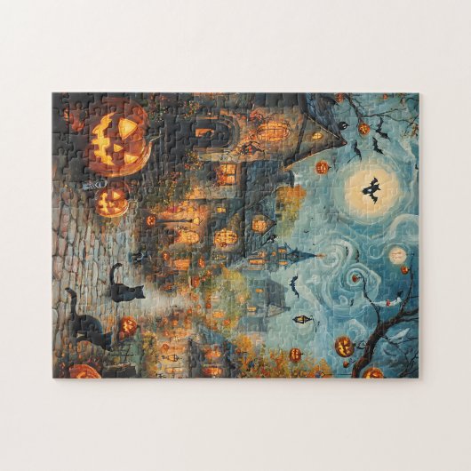 Ghost Village Puzzle (Horizontal)