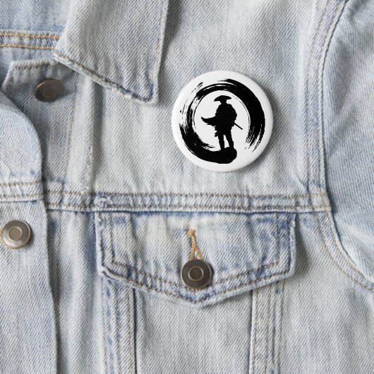 GHOST VON TSUSHIMA NINJA POSE LOGO BUTTON (Beispiel)