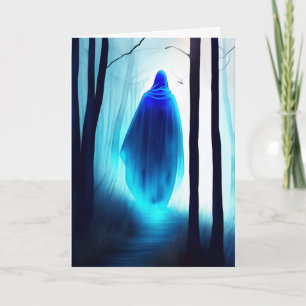 Ghost Walker Halloween Feiertagskarte