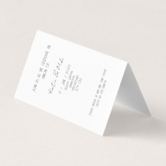 Ghost Wedding (Rückseite)