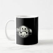 Ghost Weightlift Pocket Funny Ghost Workout Hal Kaffeetasse (Links)