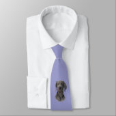 Ghost Weimaraner Necktie Krawatte (Gebunden)