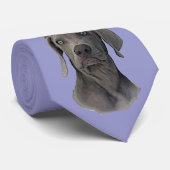 Ghost Weimaraner Necktie Krawatte (Gerollt)