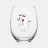 Ghost Weinglas Ohne Stiel (Vorderseite)