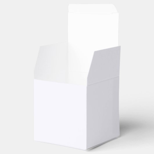 Ghost White Favor Box Geschenkschachtel (Geöffnet)