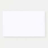 Ghost White JUMBO Post-it Klebezettel (Vorderseite)