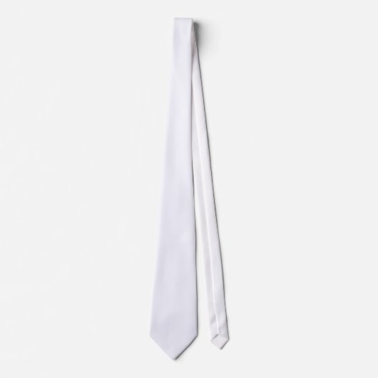 Ghost White Neck Tie Krawatte (Vorderseite)