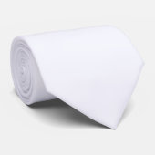 Ghost White Neck Tie Krawatte (Gerollt)