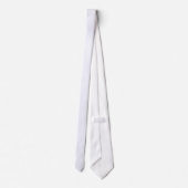 Ghost White Neck Tie Krawatte (Rückseite)