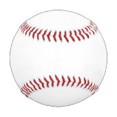 Ghost White Solid Color Baseball (Vorderseite)