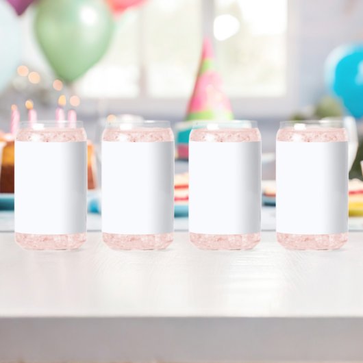 Ghost White Solid Color Dosenglas (Insitu (Geburtstag))
