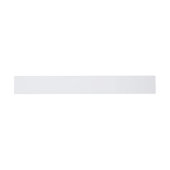 Ghost White Solid Color Einladungsbanderole (Flach)