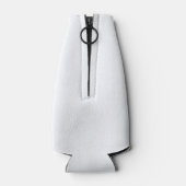 Ghost White Solid Color Flaschenkühler (Rückseite)