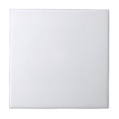 Ghost White Solid Color Fliese (Vorderseite)