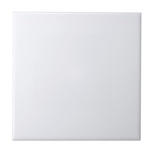 Ghost White Solid Color Fliese (Vorderseite)