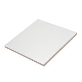 Ghost White Solid Color Fliese (Seite)