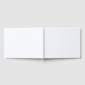 Ghost White Solid Color Gästebuch (Voll)