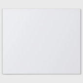 Ghost White Solid Color Geschenkpapier (Flach)