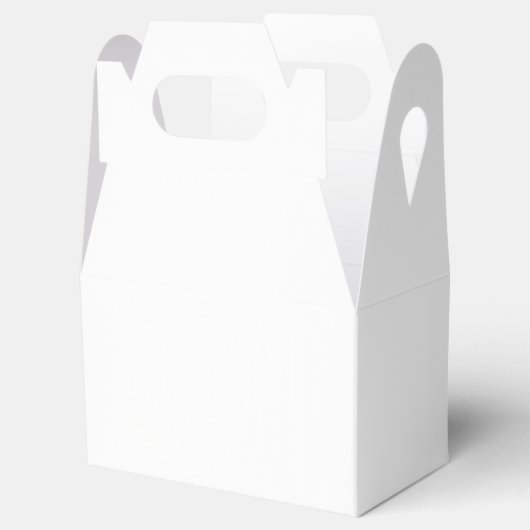 Ghost White Solid Color Geschenkschachtel (Geöffnet)