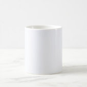 Ghost White Solid Color Kaffeetasse (Mittel)