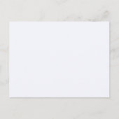 Ghost White Solid Color Postkarte (Vorderseite)