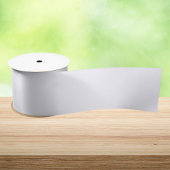 Ghost White Solid Color Satinband