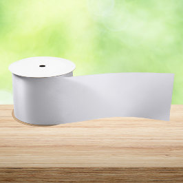 Ghost White Solid Color Satinband