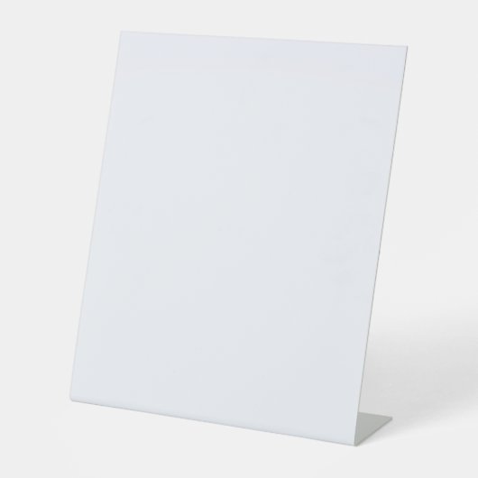 Ghost White Solid Color Sockelschild (Vorderseite)