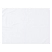 Ghost White Solid Color Tischdecke (Vorderseite (Horizontal))