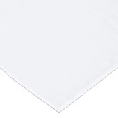 Ghost White Solid Color Tischdecke (Schrägansicht)