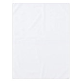 Ghost White Solid Color Tischdecke (Vorderseite)