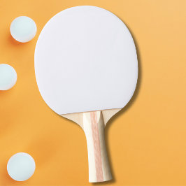 Ghost White Solid Color Tischtennis Schläger