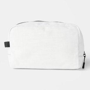 Ghost White Solid Color Waschbeutel