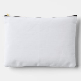 Ghost White Solid Color Zubehörtasche