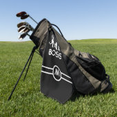 Ghost White Stegosaurus Spiked Dinosaurier Golfhandtuch (Gras)