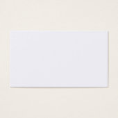 Ghost White-Visitenkarte (Vorderseite)