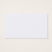 Ghost White-Visitenkarte (Rückseite)