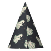 Ghost Wicked Hat Black Halloween-Party Partyhütchen (Rückseite)