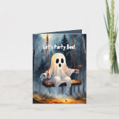 Ghost-Wiedergabe Einladung (Vorderseite)