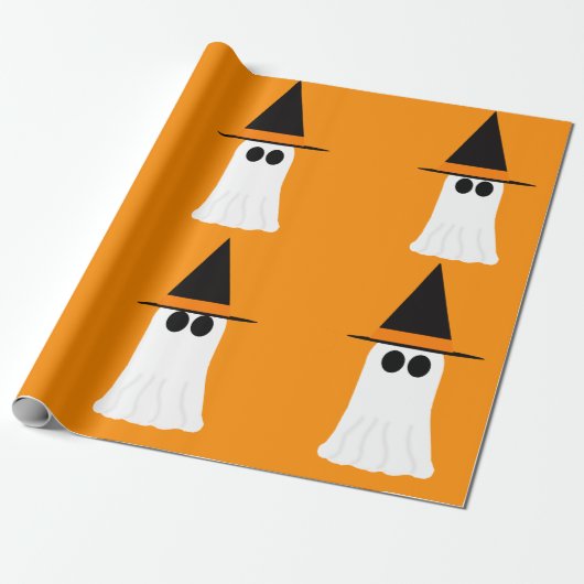 Ghost Witch Wrapping Paper Geschenkpapier (Ungerollt)