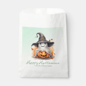 Ghost Witches Hat Jack-O' Lantern Happy Halloween Geschenktütchen (Vorderseite)