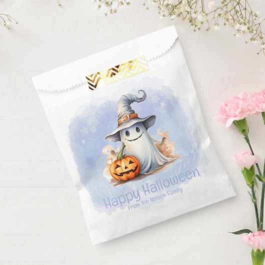 Ghost Witches Hat Jack-O' Lantern Happy Halloween Geschenktütchen (Versiegelt)