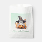 Ghost Witches Hat Jack-O' Lantern Happy Halloween Geschenktütchen (Vorderseite)
