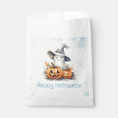 Ghost Witches Hat Jack-O' Lantern Happy Halloween Geschenktütchen (Vorderseite)