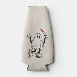 Ghost with blood knife flaschenkühler