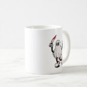 Ghost with blood knife kaffeetasse (VorderseiteRechts)
