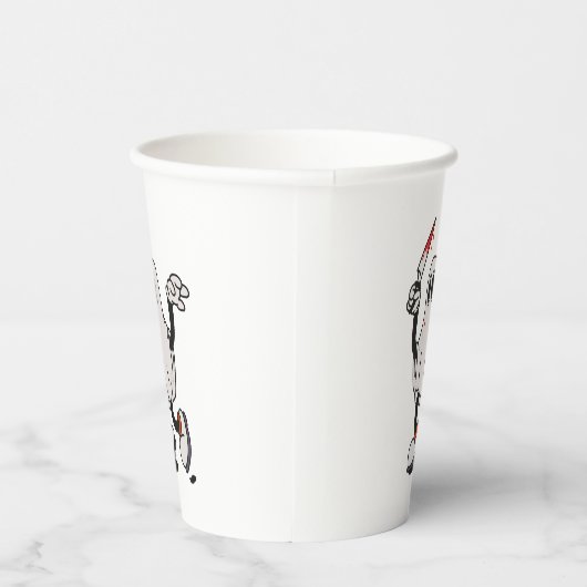 Ghost with blood knife pappbecher (Rechts)