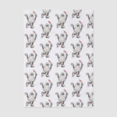 Ghost with blood knife seidenpapier (Vorderseite)